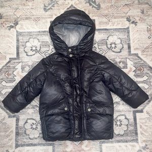 Zara Baby Boy Girl Puffer Navy Blue  Coat Jacket 3 ~4Years